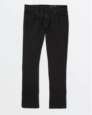 Volcom Men Solver Modern Fit Jeans - Black Out